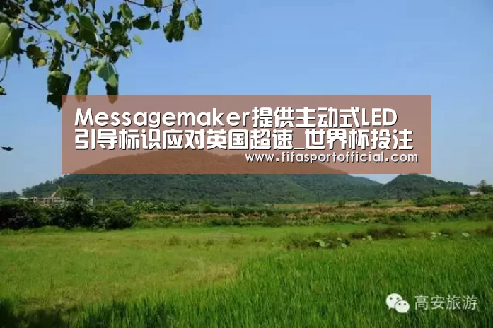Messagemaker提供主动式LED引导标识应对英国超速_世界杯投注(图1)